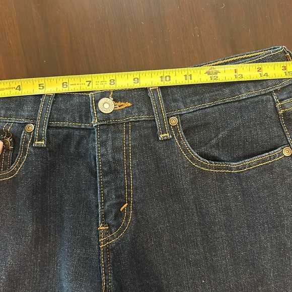 Levi’s 515 Bootcut Midrise Jeans Women’s Dark Wash Denim - Picture 10 of 15